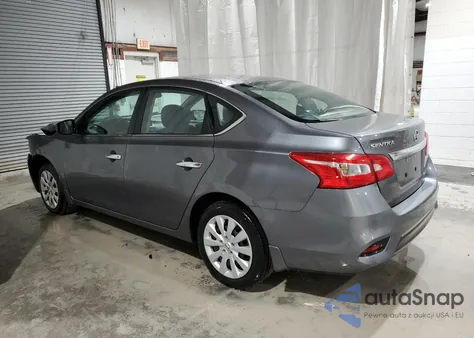 2017 Nissan Sentra S z USA, uszkodzony, nr VIN 3N1AB7AP3HY224774